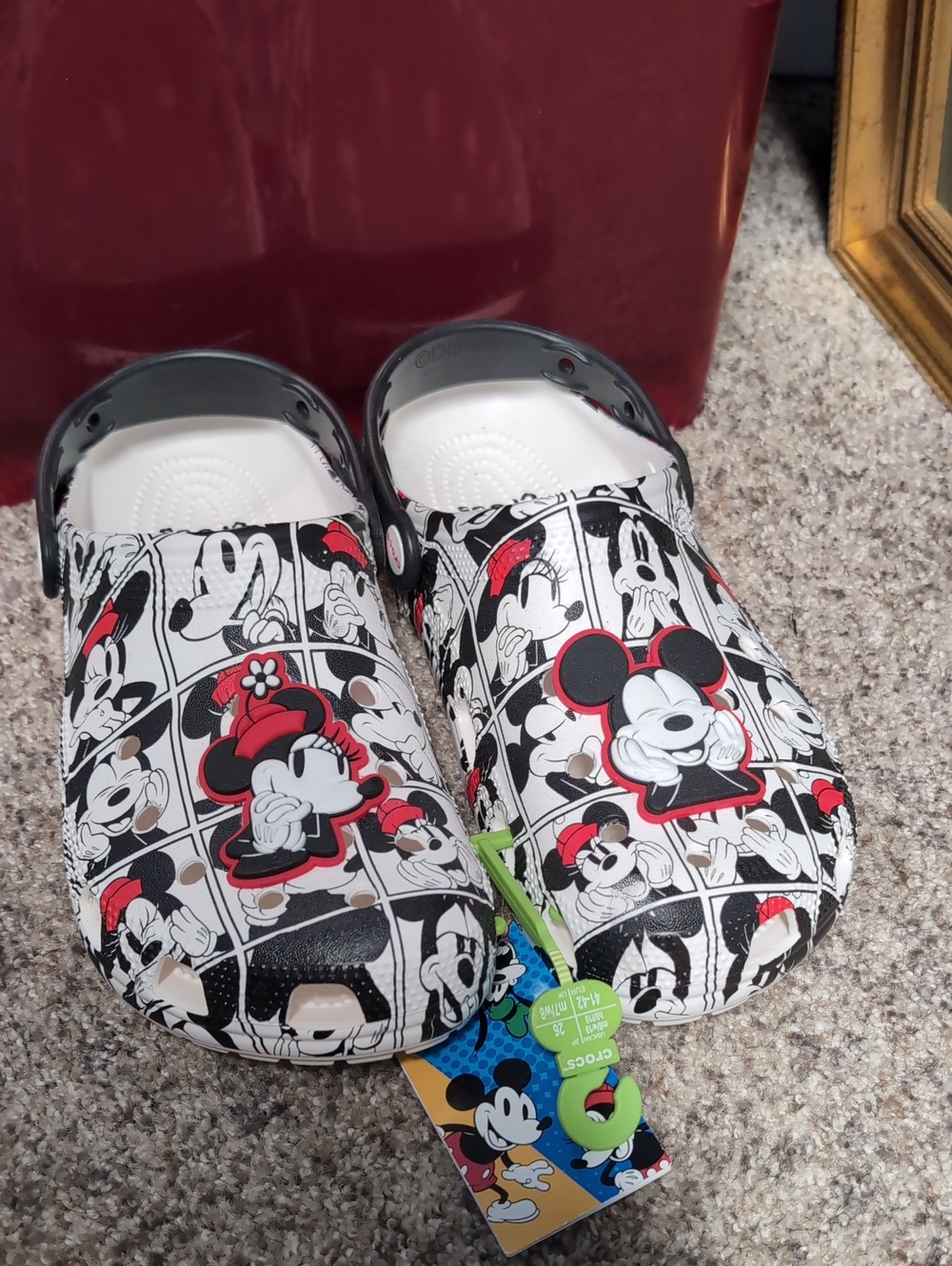 Mickey And Mini Mouse Crocs